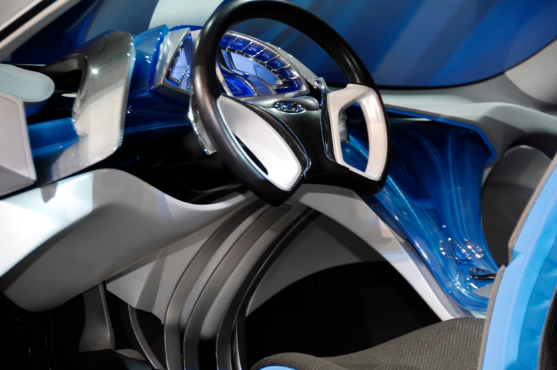 Illustration for article titled Hyundai Nuvis Concept: Hybrid Blue Drive Gives It Wings